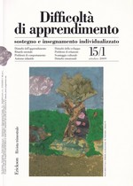 Difficoltà di apprendimento – sostegno e insegnamento individualizzato 15/1 ottobre 2009 – CTSLI_LIB021D